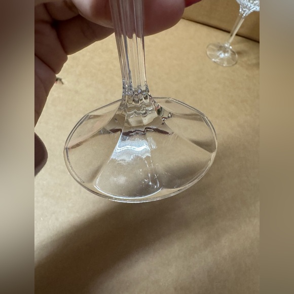 Bohemia Crystal-Crystalex Brighton Water Goblets Day Of 2 - Picture 2 of 7